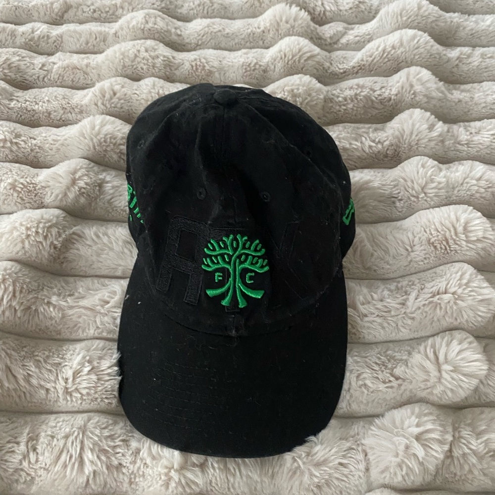 Austin F.C. | Black and Green Team Logo Cap | One Size